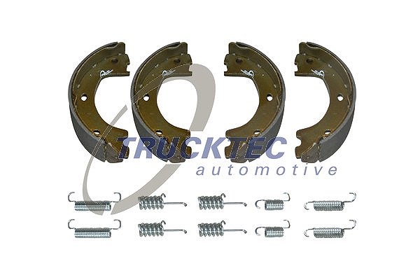 Trucktec Automotive Bremsbackensatz, Feststellbremse [Hersteller-Nr. 02.35.367] für VW, Mercedes-Benz
