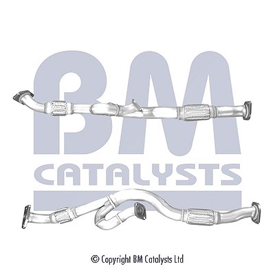Bm Catalysts Abgasrohr [Hersteller-Nr. BM50596] für Hyundai, Kia