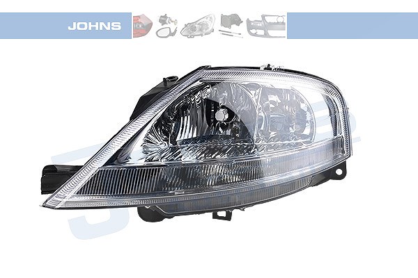 Johns Scheinwerfer H7/H1 mit Stellmotor für LWR [Hersteller-Nr. 230709] für Citroën