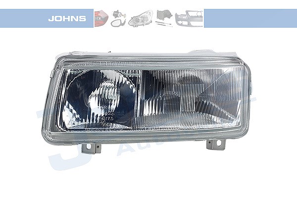 Johns Scheinwerfer H1/H1 ohne Stellmotor elektr. LWR [Hersteller-Nr. 954709] für VW