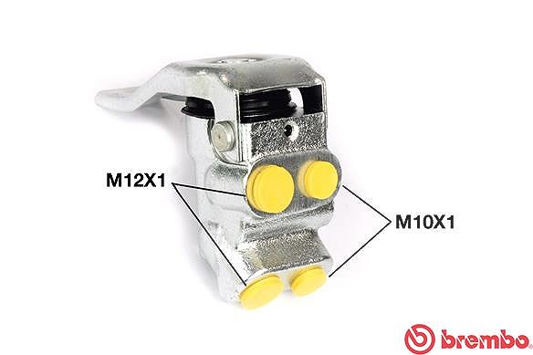 Brembo Bremskraftregler [Hersteller-Nr. R61013] für Citroën, Peugeot