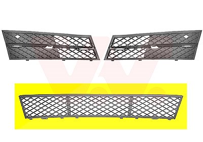 Van Wezel Lüftungsgitter, Stoßfänger [Hersteller-Nr. 0617590] für BMW