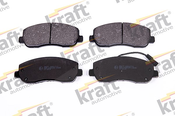 Kraft Automotive Bremsbeläge inkl. VWK Vorne (Satz) [Hersteller-Nr. 6001713] für Renault, Opel