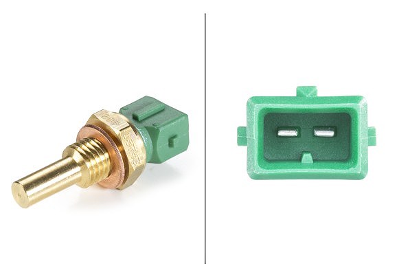 Hella Kühlmitteltemperatur-Sensor [Hersteller-Nr. 6PT009107-431] für Citroën, Peugeot, BMW, Fiat