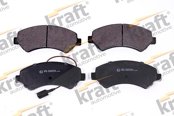 Kraft Automotive Bremsbelagsatz, Scheibenbremse [Hersteller-Nr. 6003428] für Peugeot, Citroën, Fiat
