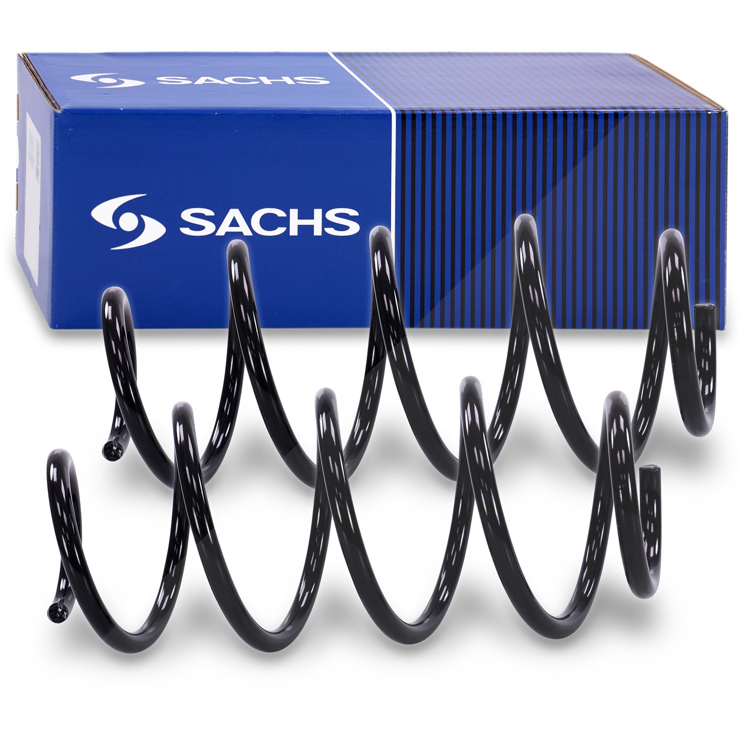 Sachs 2x Fahrwerksfeder vorne [Hersteller-Nr. 997822] für VW, Skoda, Audi