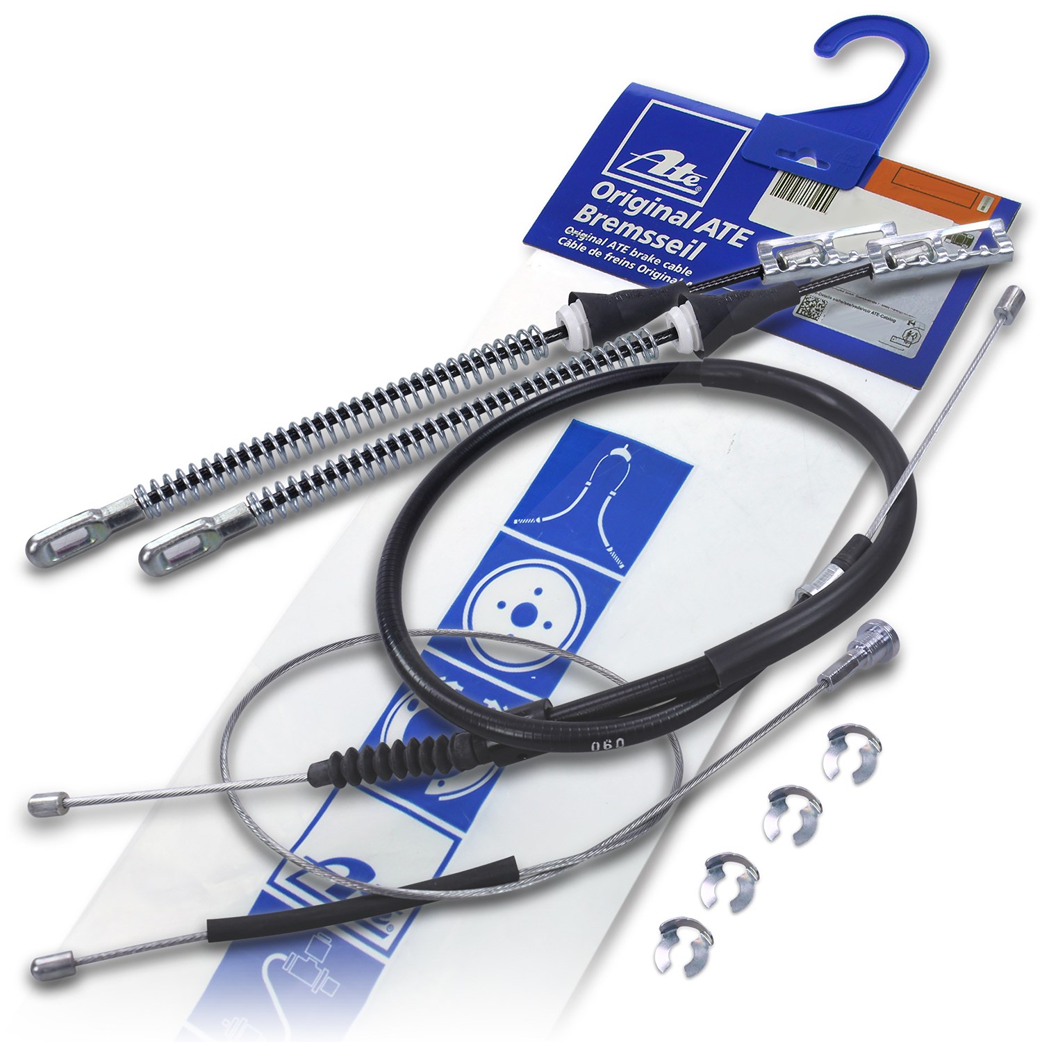 Ate 4x Handbremsseile links+rechts Hinten [Hersteller-Nr. 40371851] für Opel