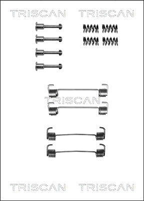 Triscan Zubehörsatz, Feststellbremsbacken [Hersteller-Nr. 8105112335] für BMW