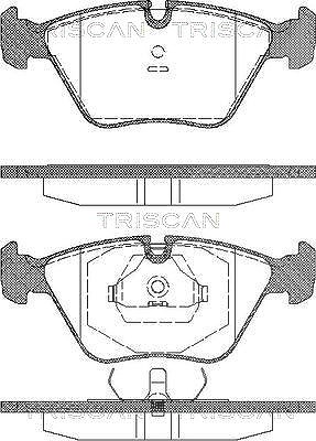 Triscan Bremsbelagsatz, Scheibenbremse [Hersteller-Nr. 811011898] für BMW