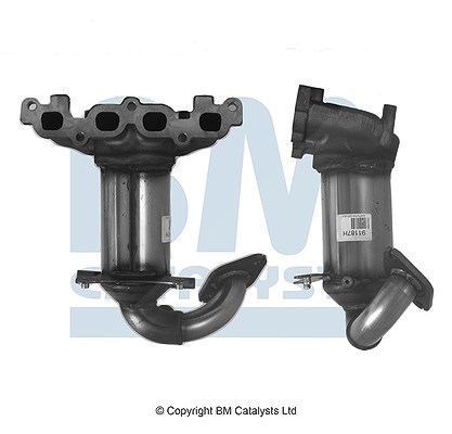 Bm Catalysts Katalysator mit Anbauteilen [Hersteller-Nr. BM91187H] für Ford, Mazda