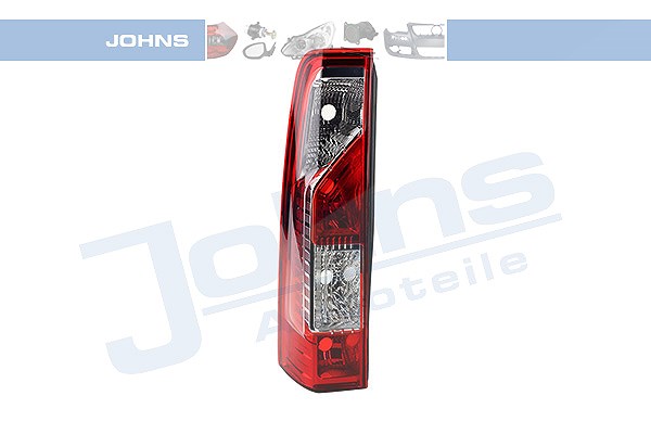 Johns Heckleuchte, ohne Lampenträger [Hersteller-Nr. 609287-1] für Renault, Opel, Nissan