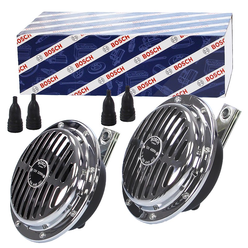Bosch 1x Horn Fanfare (Hochton + Tiefton) [Hersteller-Nr. 0986AH0203]
