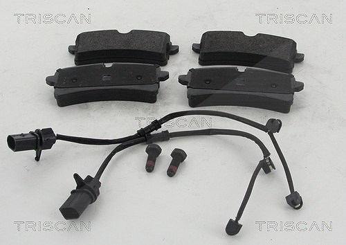Triscan Bremsbelagsatz, Scheibenbremse [Hersteller-Nr. 811029178] für Audi, Porsche