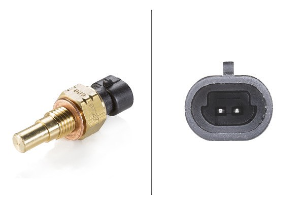 Hella Kühlmitteltemperatur-Sensor [Hersteller-Nr. 6PT009107-271] für Vauxhall, Daewoo, Chevrolet, Saab, Opel, Fiat