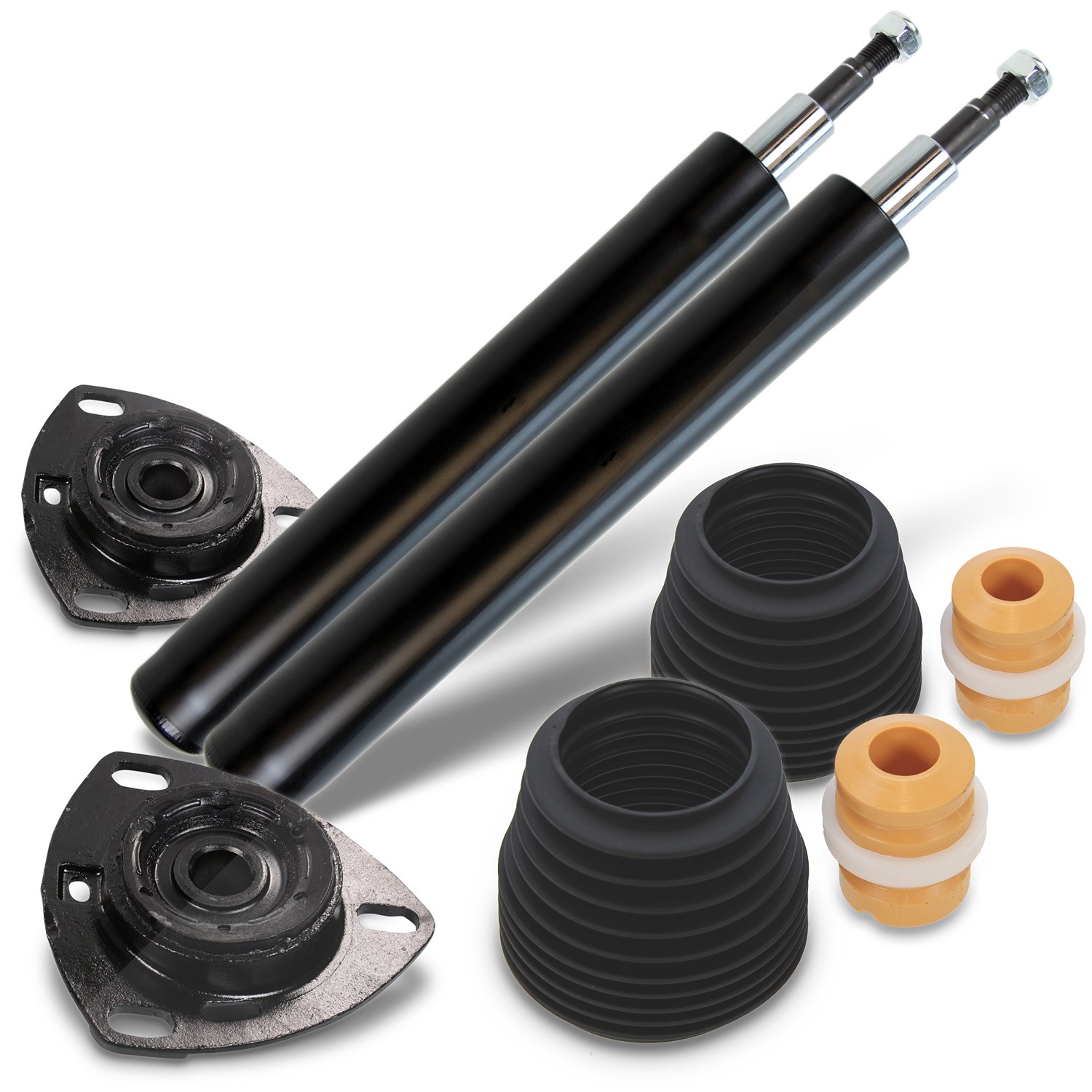 Bestprice 2x Stossdämpfer+Domlager+Staubschutz-Set vorne Öld [Hersteller-Nr. 10611156] für Audi