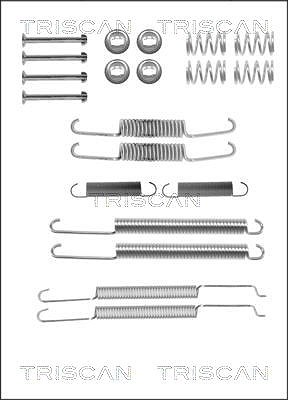 Triscan Zubehörsatz, Bremsbacken [Hersteller-Nr. 8105292574] für VW, Seat, Skoda