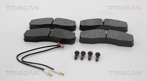 Triscan Bremsbeläge vorne (Satz) [Hersteller-Nr. 811010595] für Renault Trucks, Renault, Iveco, Nissan