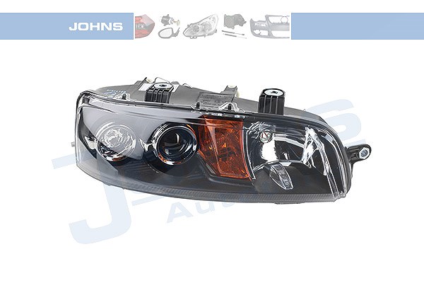 Johns Scheinwerfer H1/H1 ohne Stellmotor elektr. LWR [Hersteller-Nr. 301810-4] für Fiat