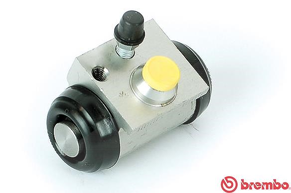 Brembo Radbremszylinder ALU Hinterachse [Hersteller-Nr. A12604] für Peugeot, Toyota, Citroën