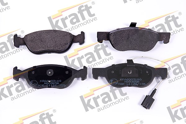 Kraft Automotive Bremsbelagsatz, Scheibenbremse [Hersteller-Nr. 6003180] für Lancia, Fiat