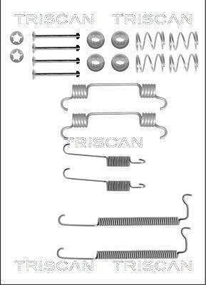 Triscan Zubehörsatz, Bremsbacken [Hersteller-Nr. 8105212002] für Opel, Vauxhall, Chevrolet, Daewoo