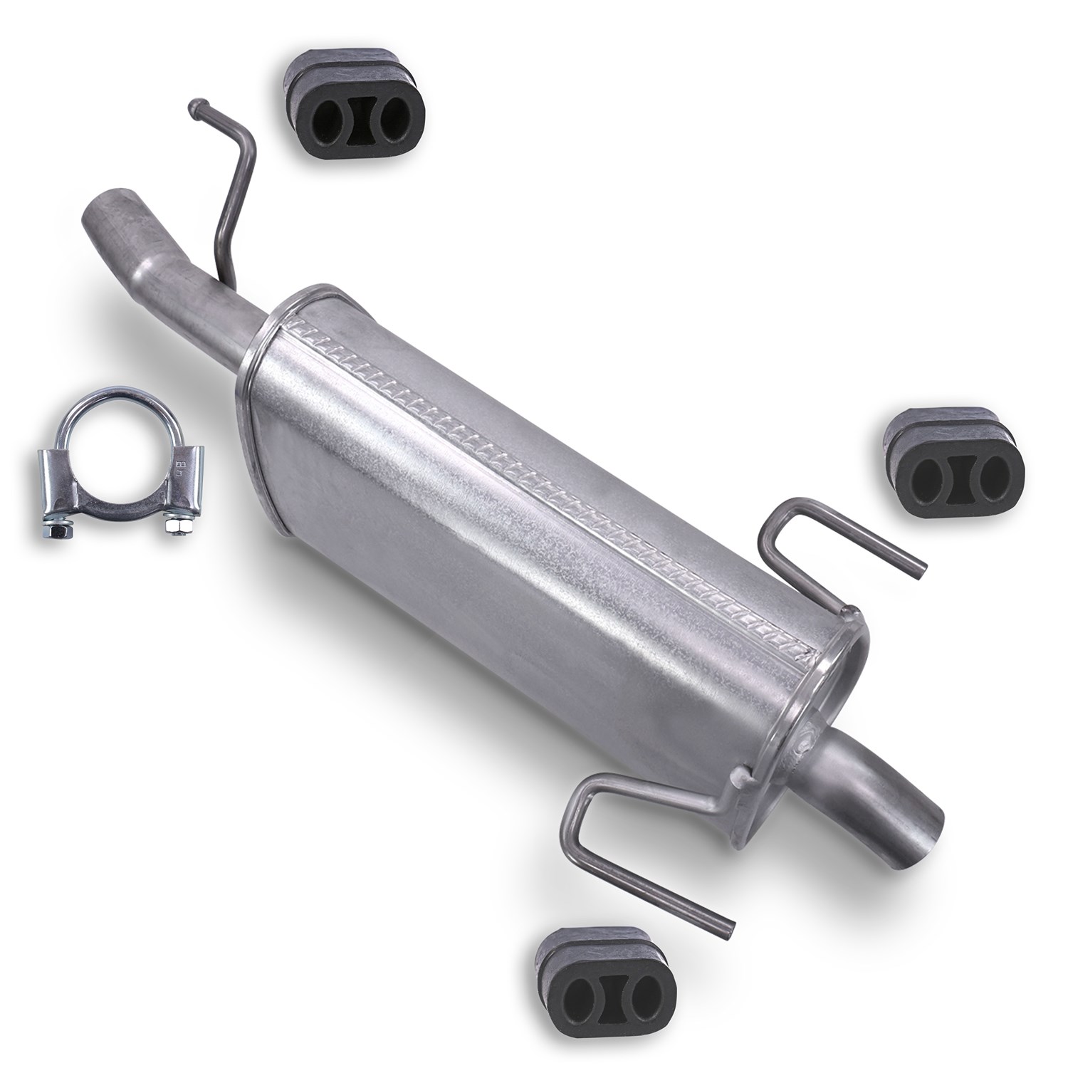 Imasaf Endschalldämpfer + Montagematerial [Hersteller-Nr. 40369759] für Opel
