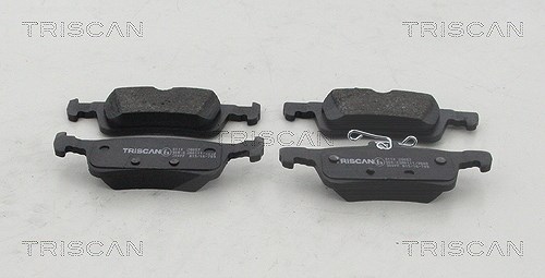 Triscan Bremsbelagsatz, Scheibenbremse [Hersteller-Nr. 811028057] für Peugeot