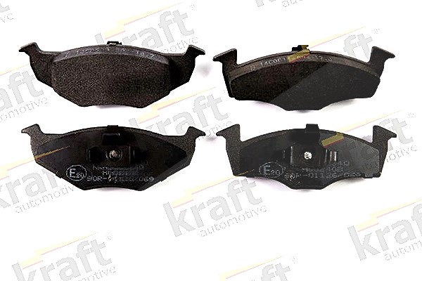 Kraft Automotive Bremsbelagsatz, Scheibenbremse [Hersteller-Nr. 6000340] für Skoda, Seat, VW