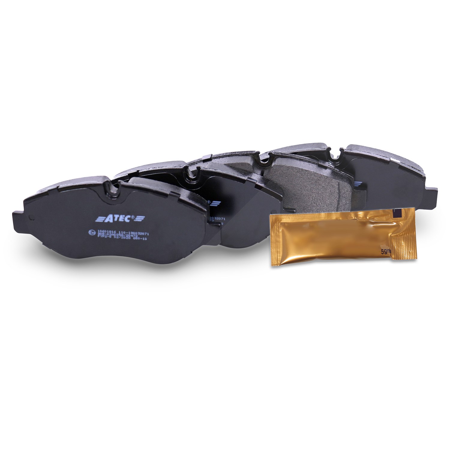 Bestprice Satz Bremsbeläge Vorderachse SYSTEM BREMBO [Hersteller-Nr. 31470369] für VW, Mercedes-Benz