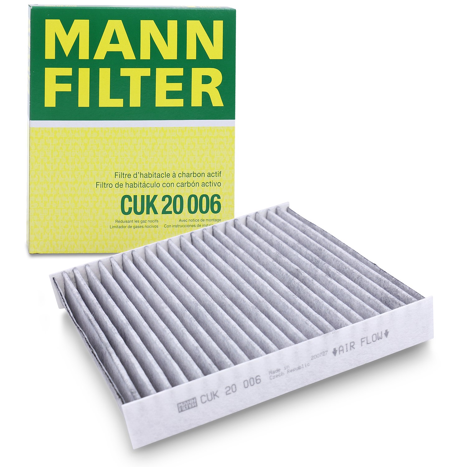 Mann-filter Filter, Innenraumluft [Hersteller-Nr. CUK20006] für Lancia, Chrysler, Abarth, Fiat