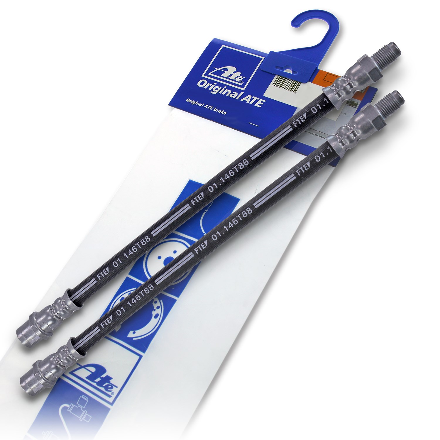 Ate 2x Bremsschlauch Hinterachse [Hersteller-Nr. 40371813] für Mercedes-Benz