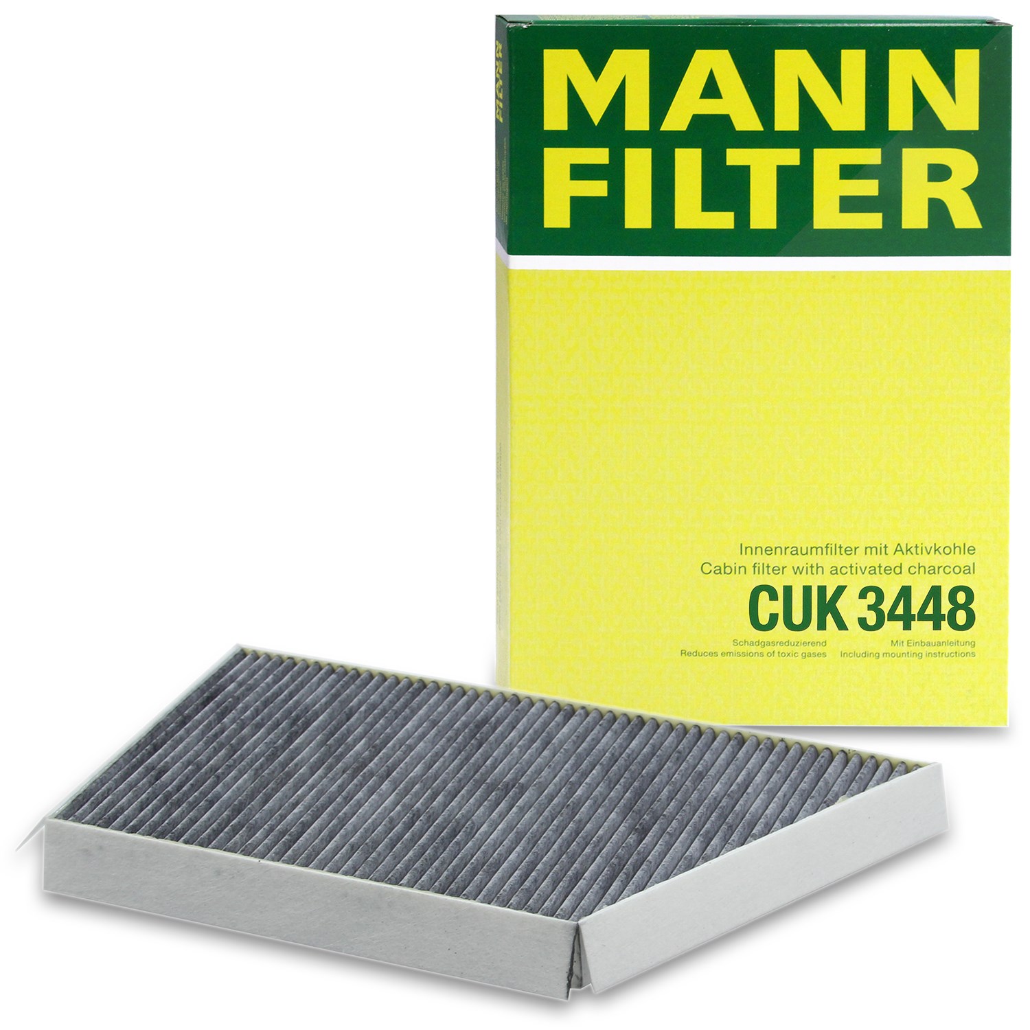 Mann-filter Filter, Innenraumluft [Hersteller-Nr. CUK3448] für Peugeot