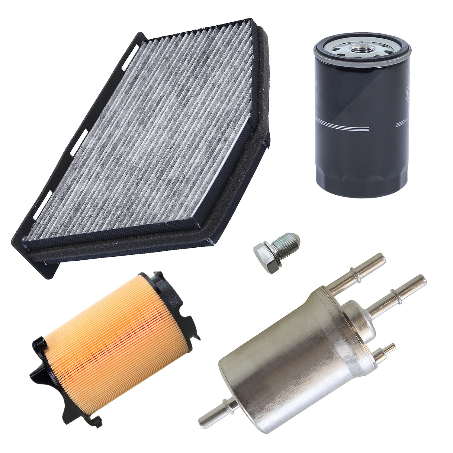 Bestprice Inspektionspaket Filtersatz SET B [Hersteller-Nr. 10491169] für VW, Audi, Skoda, Seat