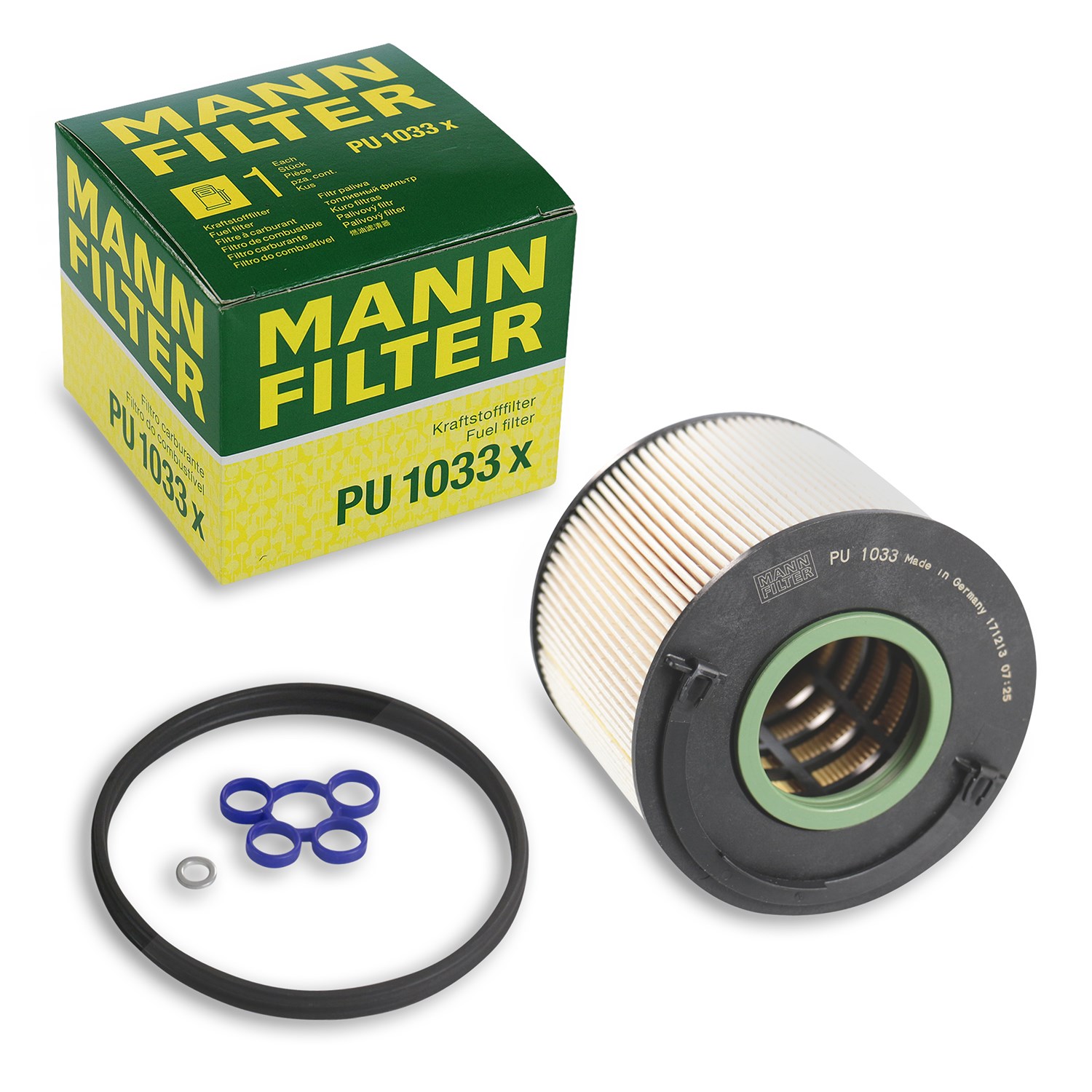 Mann-filter Kraftstofffilter [Hersteller-Nr. PU1033x] für VW, Porsche, Audi