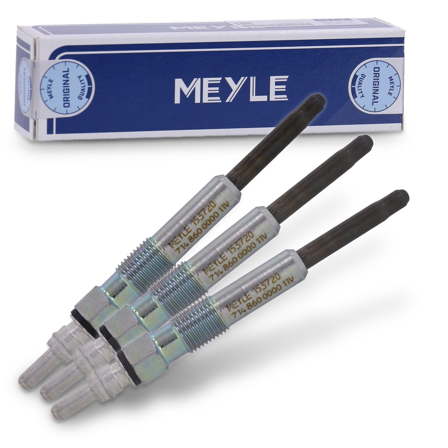 Meyle 3x Glühkerze [Hersteller-Nr. 40372329] für Audi, VW, Seat, Skoda