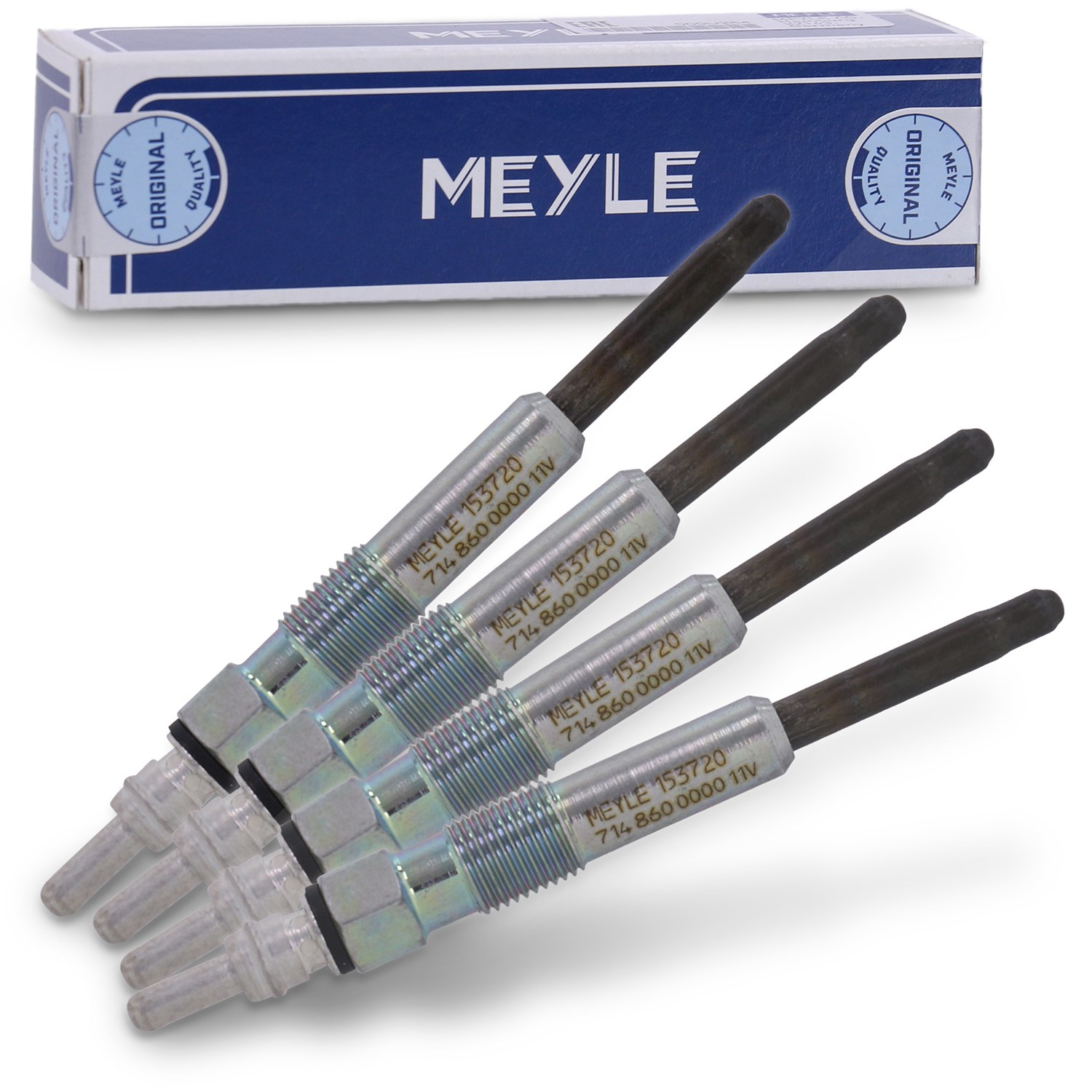 Meyle 4x Glühkerze [Hersteller-Nr. 40372330] für Ford, Skoda, Alfa Romeo, Vauxhall, Rover, Opel, Audi, Jeep, Seat, Chrysler, VW