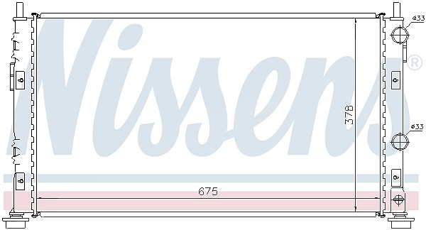 Nissens Kühler, Motorkühlung [Hersteller-Nr. 61003] für Chrysler