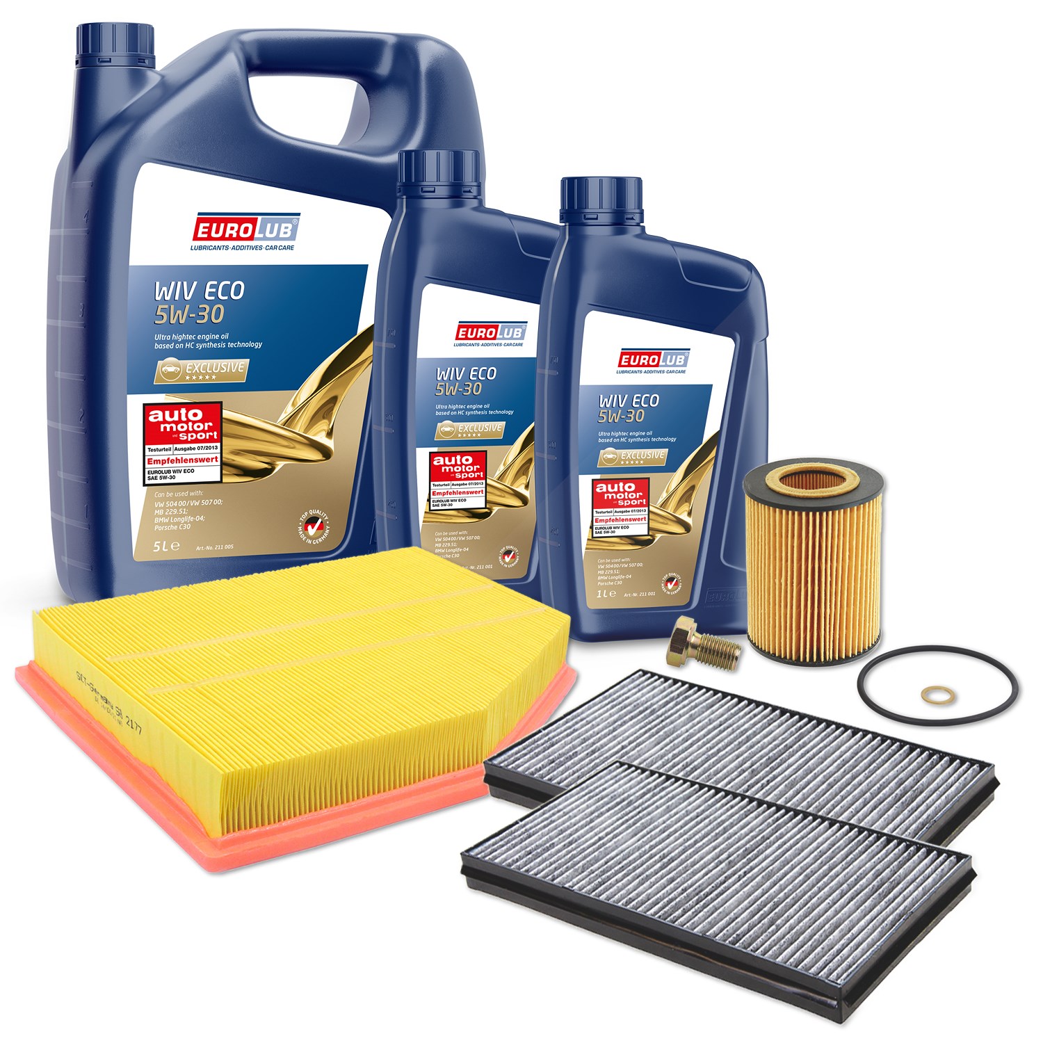 Bestprice Inspektionspaket Filtersatz SET A + 7L ÖL [Hersteller-Nr. 40197137] für BMW