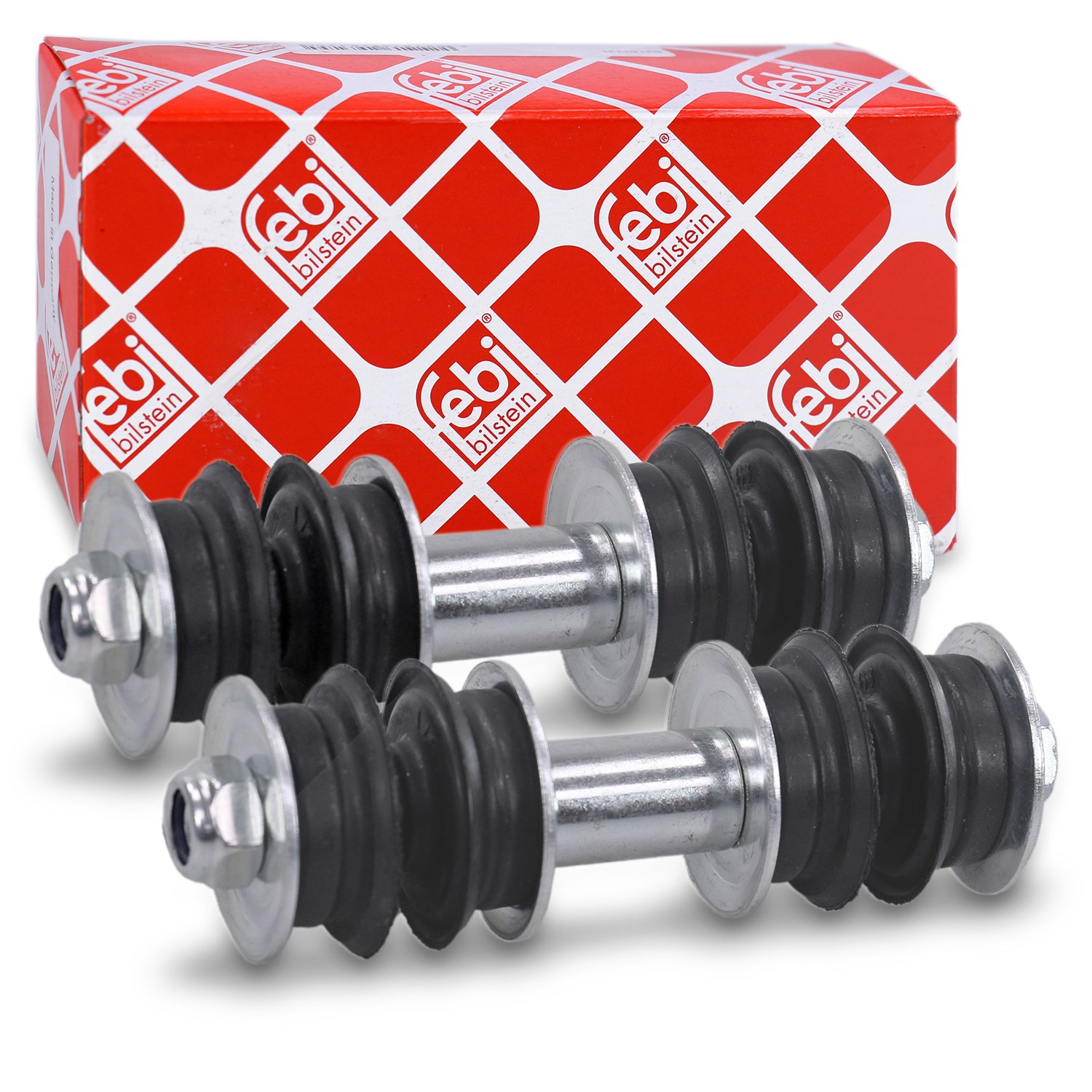 Febi Bilstein 2x Koppelstange vorne [Hersteller-Nr. 27438] für Peugeot, Citroën, Toyota