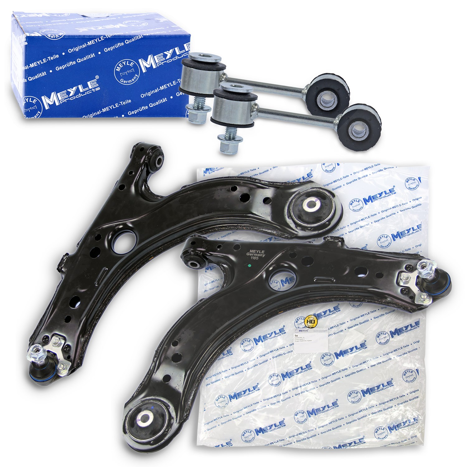 Meyle Querlenkersatz 4-tlg. vorne [Hersteller-Nr. 40378492] für Audi, VW, Skoda, Seat