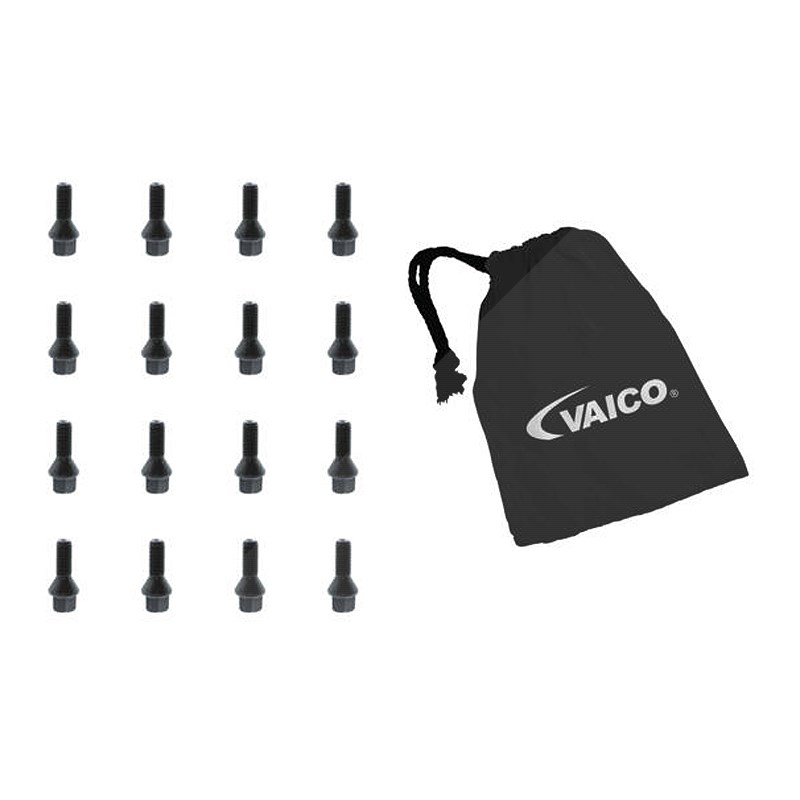 Vaico Radschraube Original Qualität - 16-tlg. [Hersteller-Nr. V20-2002-16] für BMW, Dacia, Mini, Renault