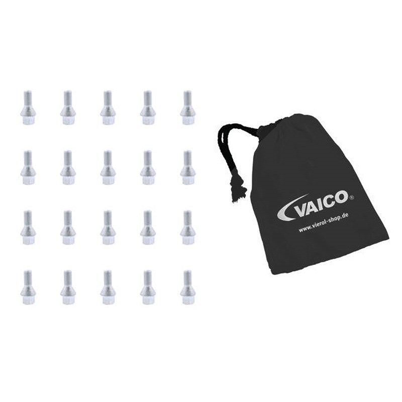 Vaico Radschraube Original Qualität - 20-tlg. [Hersteller-Nr. V24-0495-20] für Opel, Vauxhall, Abarth, Ford, Fiat, Alfa Romeo, Lancia
