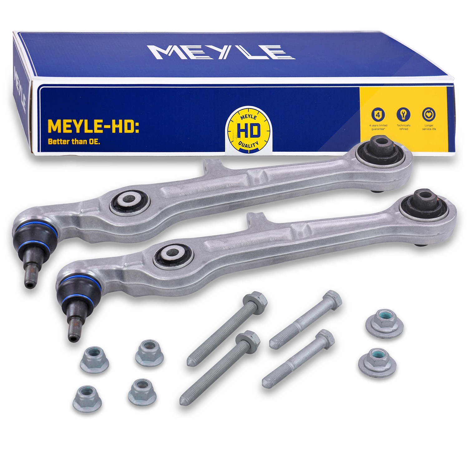 Meyle 2x Querlenker vorne unten [Hersteller-Nr. 1160500000/HD] für Seat, Audi