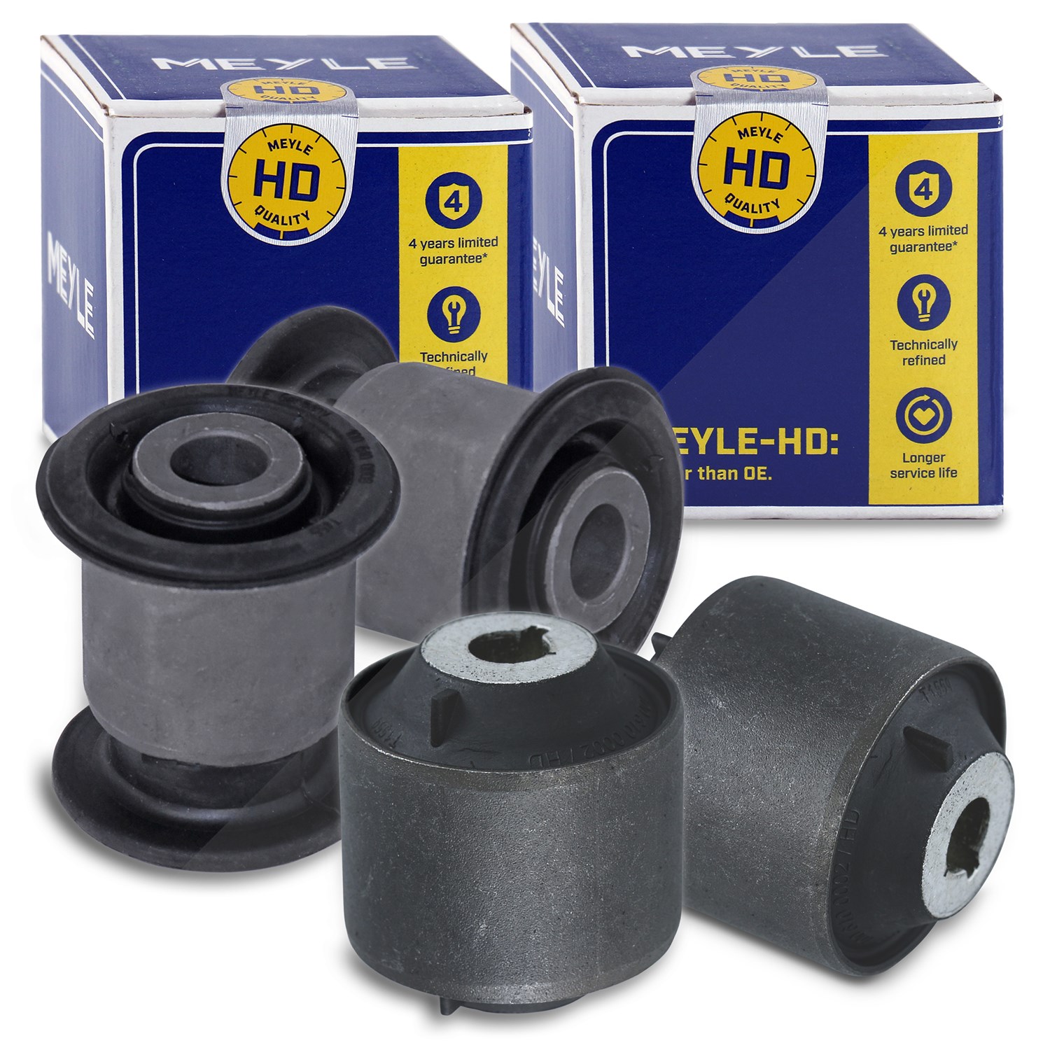 Meyle 4x Querlenkerlager vorne [Hersteller-Nr. 40378485] für VW
