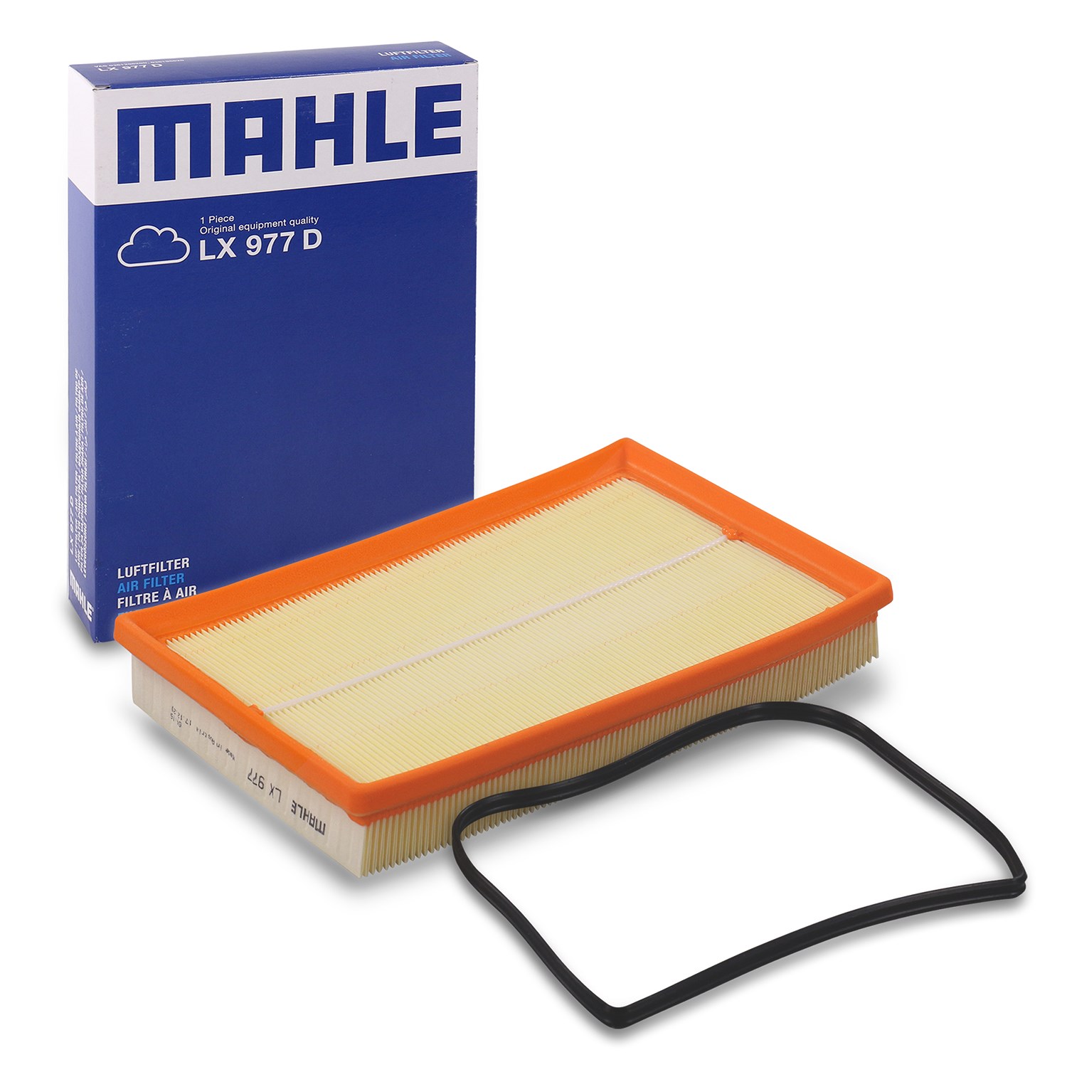 Mahle Luftfilter [Hersteller-Nr. LX977D] für Seat, VW, Skoda