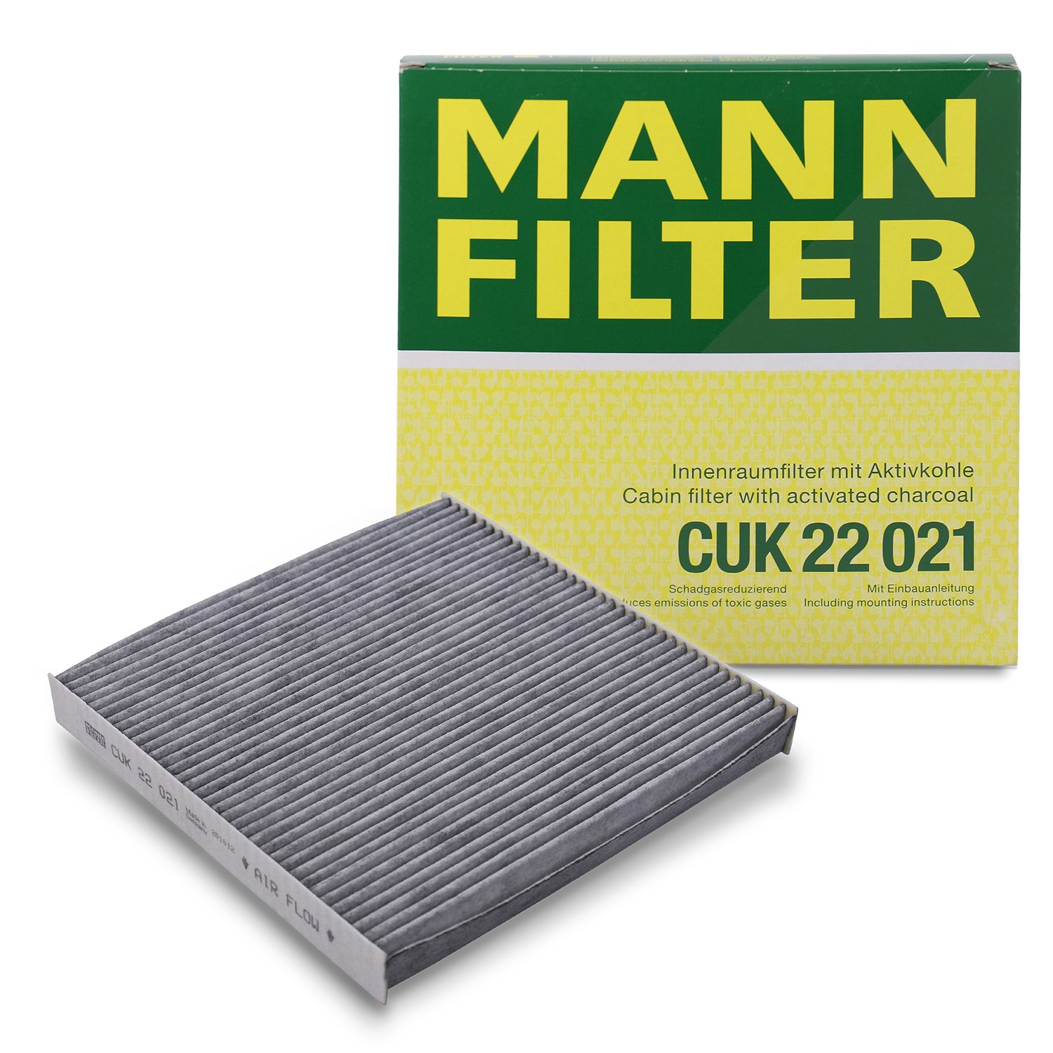 Mann-filter Filter, Innenraumluft [Hersteller-Nr. CUK22021] für Renault, Smart