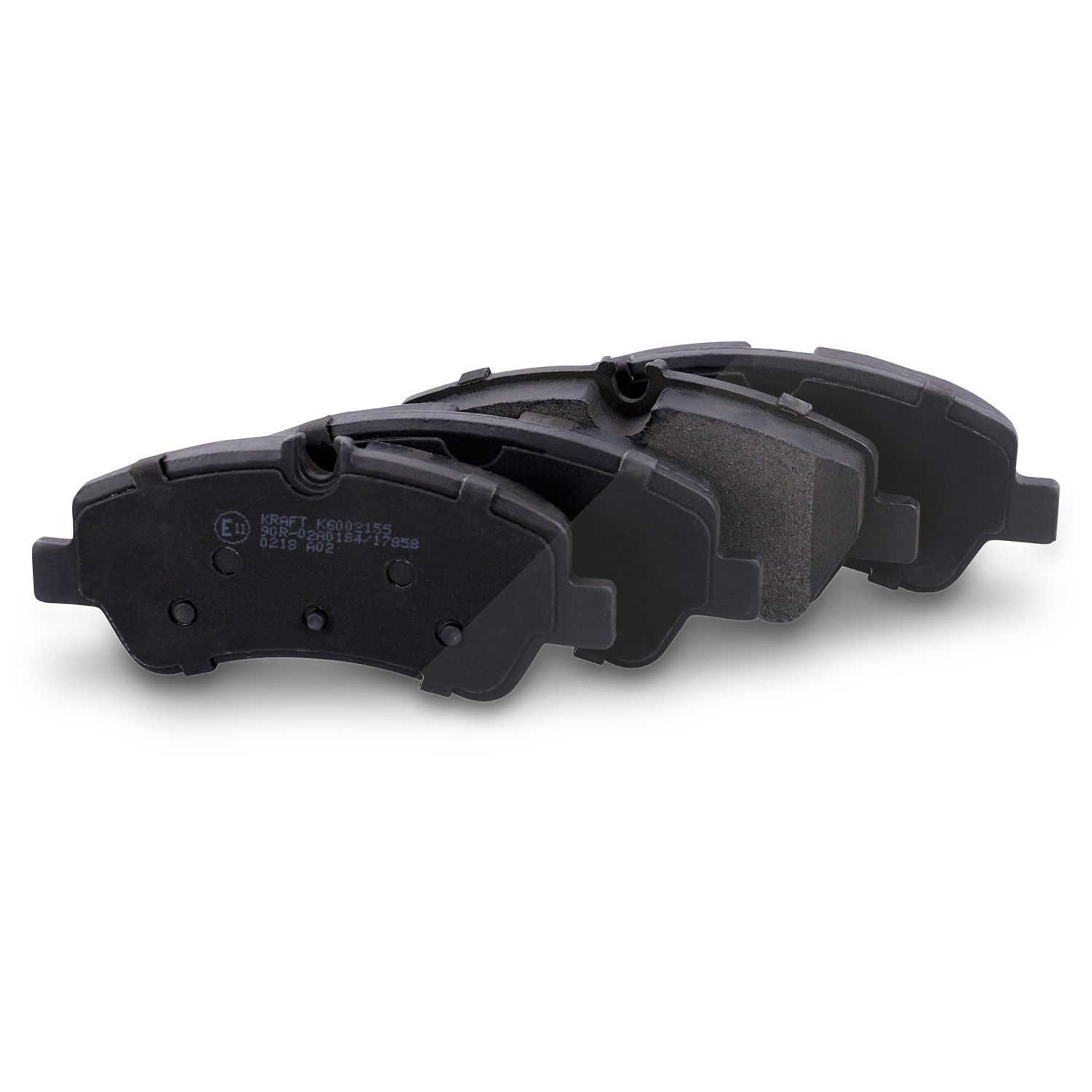 Kraft Automotive Bremsbeläge hinten (Satz) [Hersteller-Nr. 6002155] für Ford