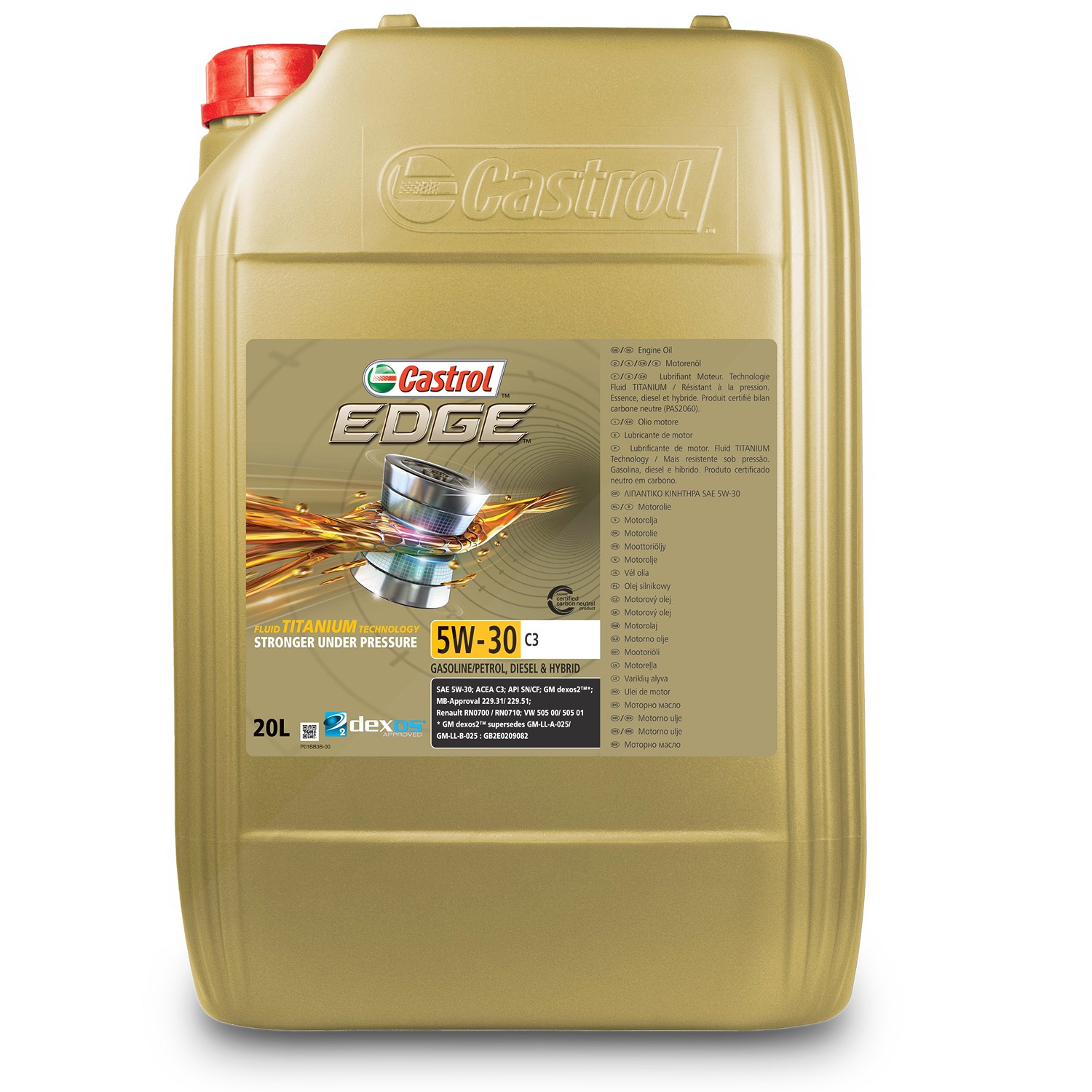 Castrol Edge 5W-30 C3 20 Liter - Image 3