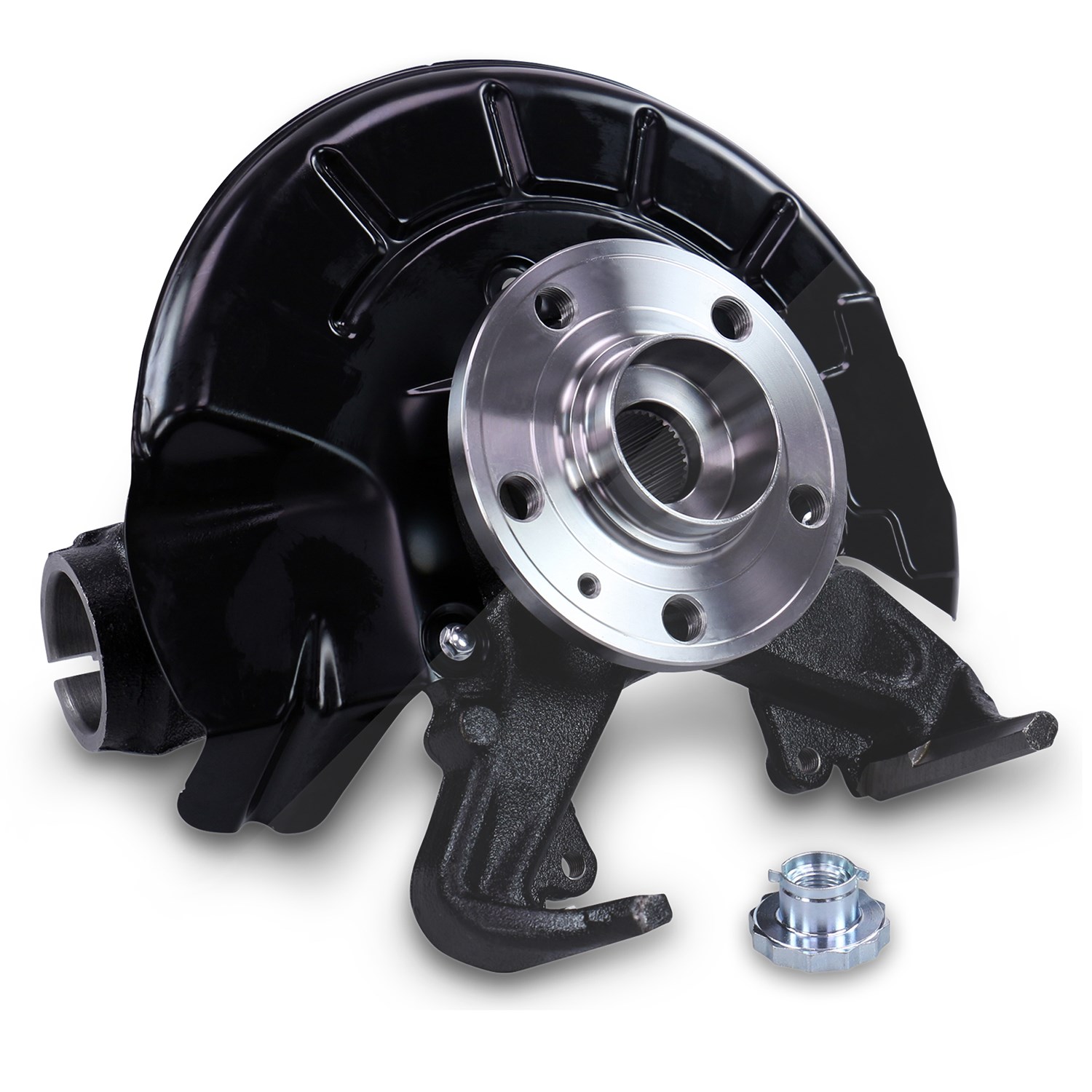 Bestprice Radlagergehäuse komplett vorne links [Hersteller-Nr. 40378510] für Seat, Skoda, Audi, VW