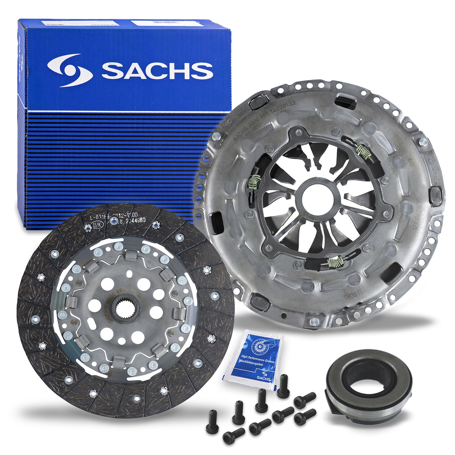 Sachs Kupplungssatz [Hersteller-Nr. 3000951120] für Audi, VW, Seat, Skoda